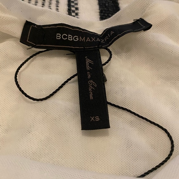 BCBG white sequin short dress - Picture 2 of 2